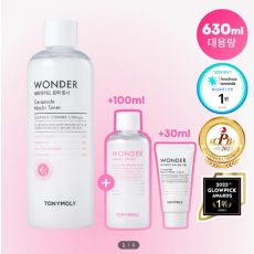 토니모리 원더 세라마이드 모찌 토너 500ml 기획 (+100ml +크림 30ml)