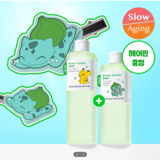 [포켓몬 에디션/모공케어] 성분에디터 그린토마토 NMN 포어 하이드로 수딩 토너 350g 기획